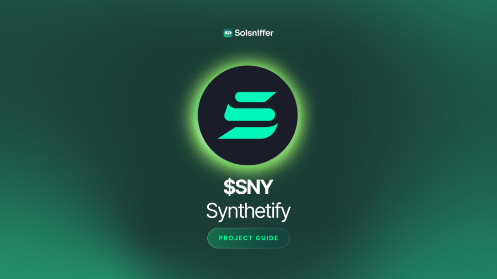 SYNTHETIFY $SNY CRYPTO PROJECT